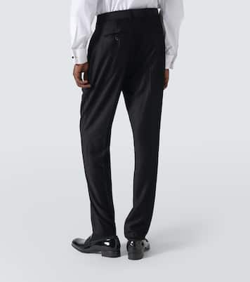 Velvet tuxedo pants | Lardini