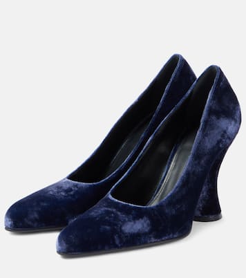 Pumps 95 aus Samt | Dries Van Noten