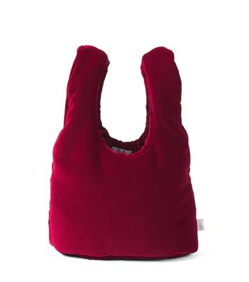 Velvet bucket bag | Il Gufo