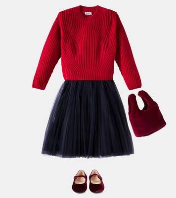 Velvet bucket bag | Il Gufo