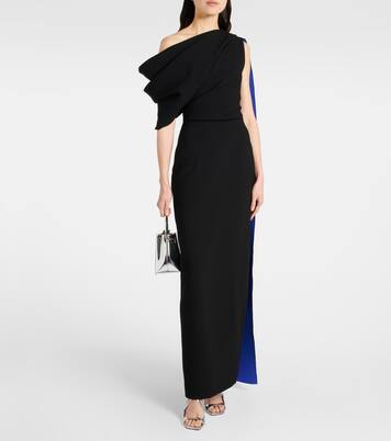 Robe longue Maite en crêpe | Roksanda