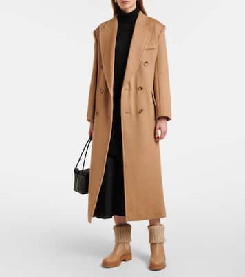 Chelsea Boots Tenney aus Leder mit Strick | Gianvito Rossi