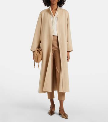 Ballerinas aus Metallic-Leder | Max Mara