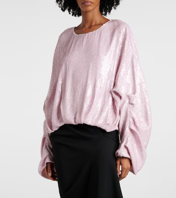 Blouse à sequins | Dries Van Noten