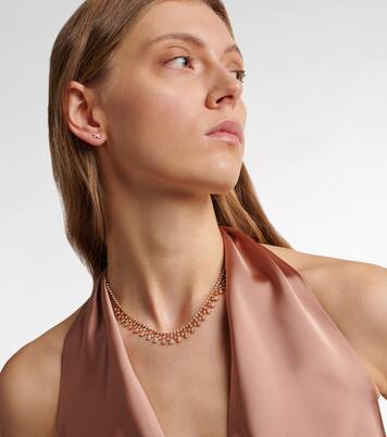 Choker in oro 18kt (750/1000) con diamanti | Kamyen