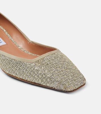 Maia 35 tweed pumps | Aquazzura