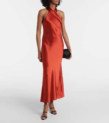 Cocktailkleid Pandora aus Satin | Galvan