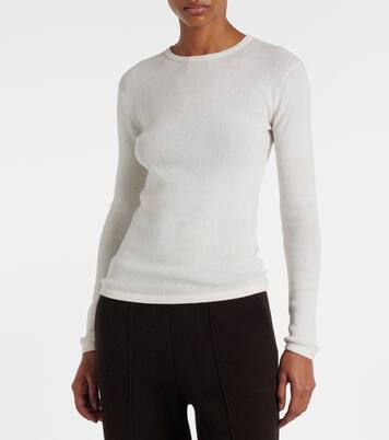 Top Vivian in cotone e cashmere | Lisa Yang