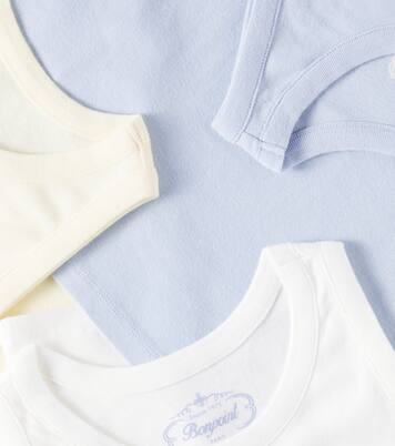 Athis set of 3 cotton tank tops | Bonpoint