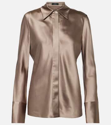 Bluse Brunel aus Seidensatin | Joseph