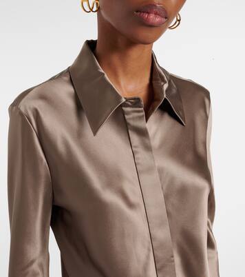 Bluse Brunel aus Seidensatin | Joseph