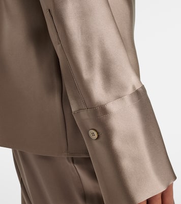 Bluse Brunel aus Seidensatin | Joseph