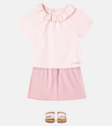 Denim skirt | Il Gufo