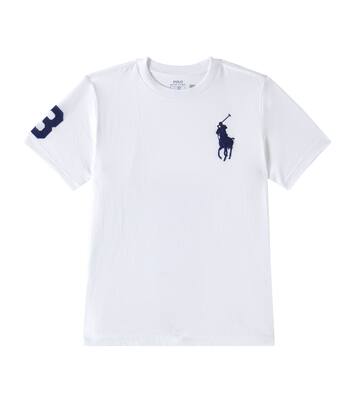 T-shirt brodé en coton | Polo Ralph Lauren Kids