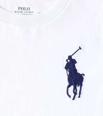 T-shirt brodé en coton | Polo Ralph Lauren Kids