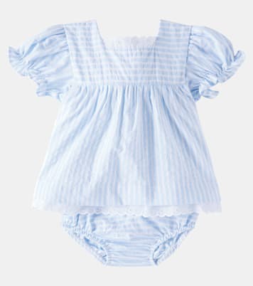 Baby - Abito e culottes Zoe a righe | La Coqueta