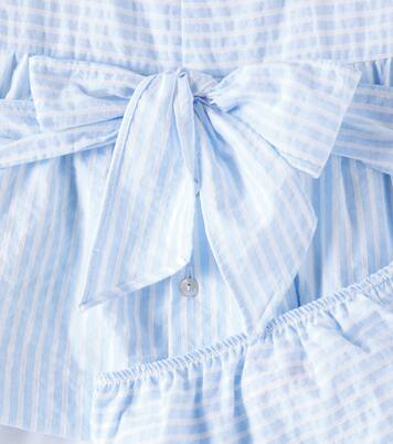 Baby - Abito e culottes Zoe a righe | La Coqueta