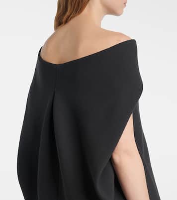 Pallenberg off-shoulder wool-blend top | The Row