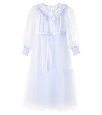 Robe en tulle à dentelle | Petite Amalie  