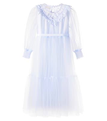 Robe en tulle à dentelle | Petite Amalie  