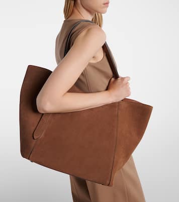 Archetipo Large suede tote bag | Max Mara