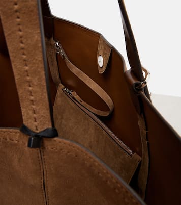 Archetipo Large suede tote bag | Max Mara