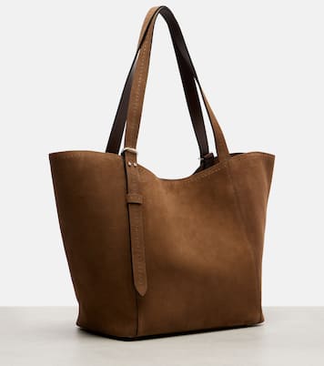 Archetipo Large suede tote bag | Max Mara
