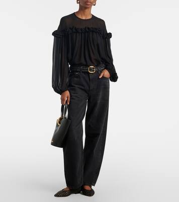 Top Peggy aus Seiden-Georgette | Ulla Johnson