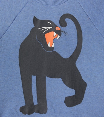 Printed cotton jersey sweatshirt | Mini Rodini