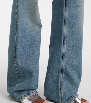 Logo直筒牛仔裤 | Blumarine