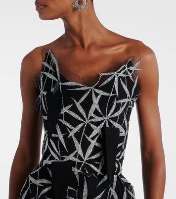 Robe longue Axis à ornements | Maticevski