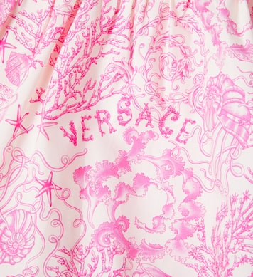 Robe t-shirt Barocco en coton | Versace Kids