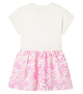 Robe t-shirt Barocco en coton | Versace Kids