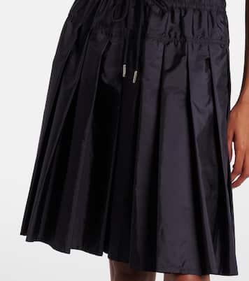 Technical cotton polo dress | Moncler