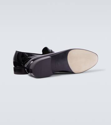 Jamie patent leather penny loafers | John Lobb