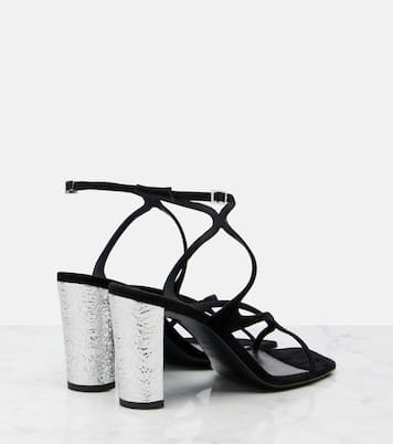 Azie 85 embellished suede sandals | Jimmy Choo