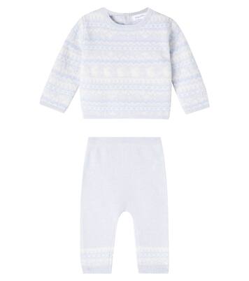 Baby wool and cashmere sweater and pants set | Tartine et Chocolat