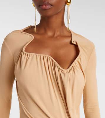 Asymmetric draped gown | Victoria Beckham