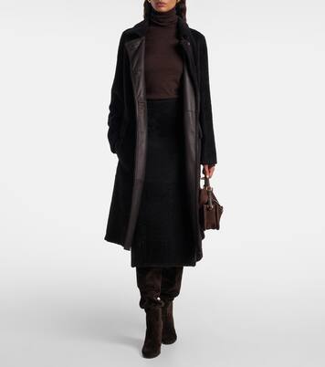 Maxirock aus Shearling | Yves Salomon