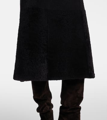 Maxirock aus Shearling | Yves Salomon