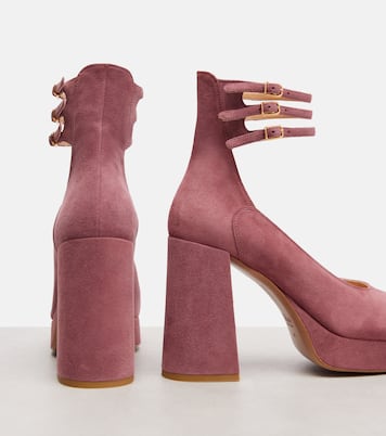 Pumps Loti 100 in suede con plateau | Chloé