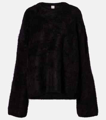 Oversize-Pullover aus einem Alpakawollgemisch | Toteme