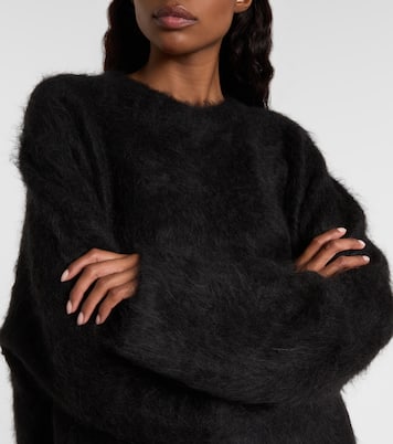 Oversize-Pullover aus einem Alpakawollgemisch | Toteme