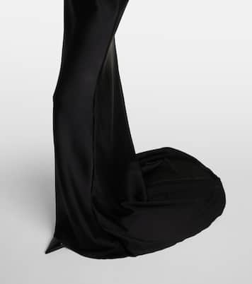Embroidered peplum gown | David Koma