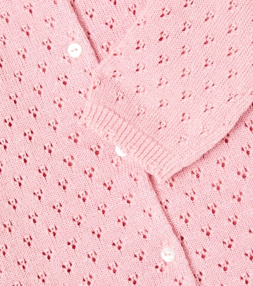 Cardigan Hannah in misto cotone lamé | Konges Sløjd