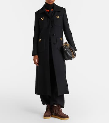 Ankle Boots Nellcôte aus Veloursleder | Valentino Garavani