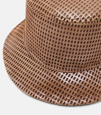 Cappello da pescatore in suede | Brunello Cucinelli