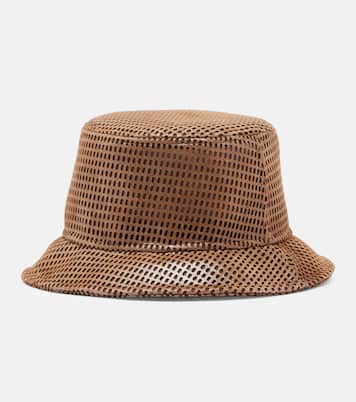 Cappello da pescatore in suede | Brunello Cucinelli