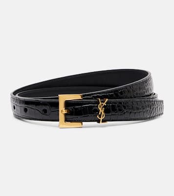Ceinture Cassandre en cuir  | Saint Laurent