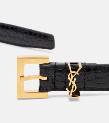 Ceinture Cassandre en cuir  | Saint Laurent